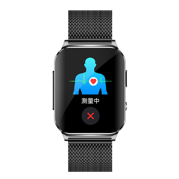 Smartwatch Real-time Dynamic ECG Blood Pressure Body Temperature
